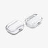ACS05481 - Apple AirPods Pro 2 Case Ultra Hybrid in crystal clear showing the front